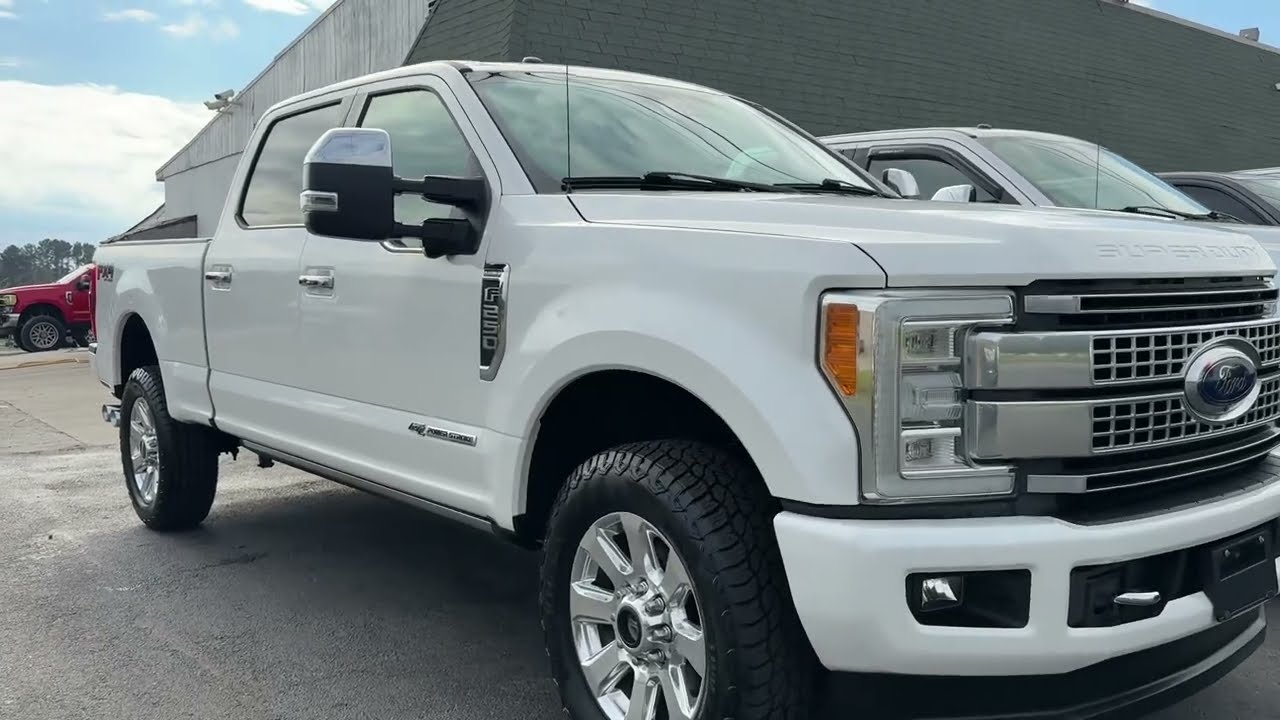 2018 Ford F-250 Platinum