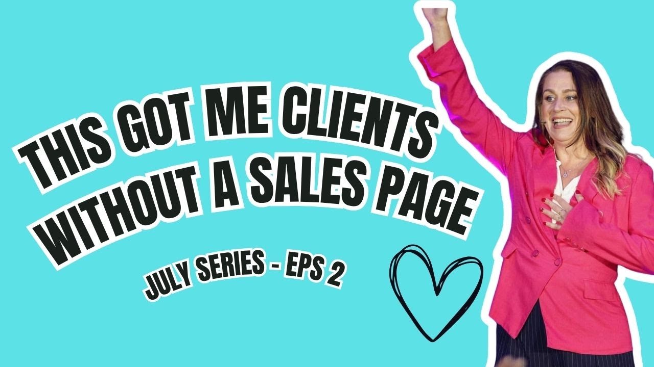 This Got Me Clients Without a Sales Page