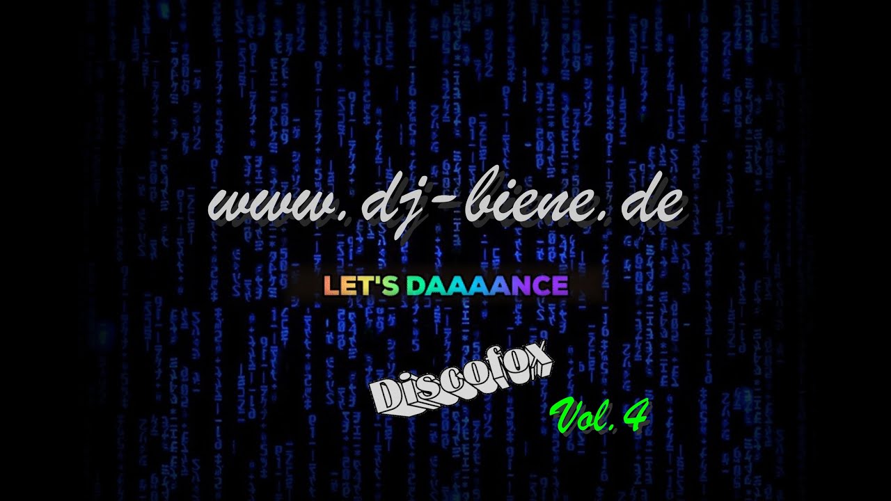 Disco-Fox Vol.4 - Mega Mix - Dj.Biene