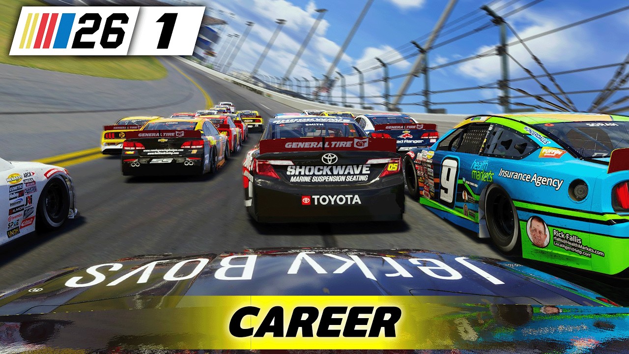 NASCAR 26 Career Mode Part 1: My First Race!