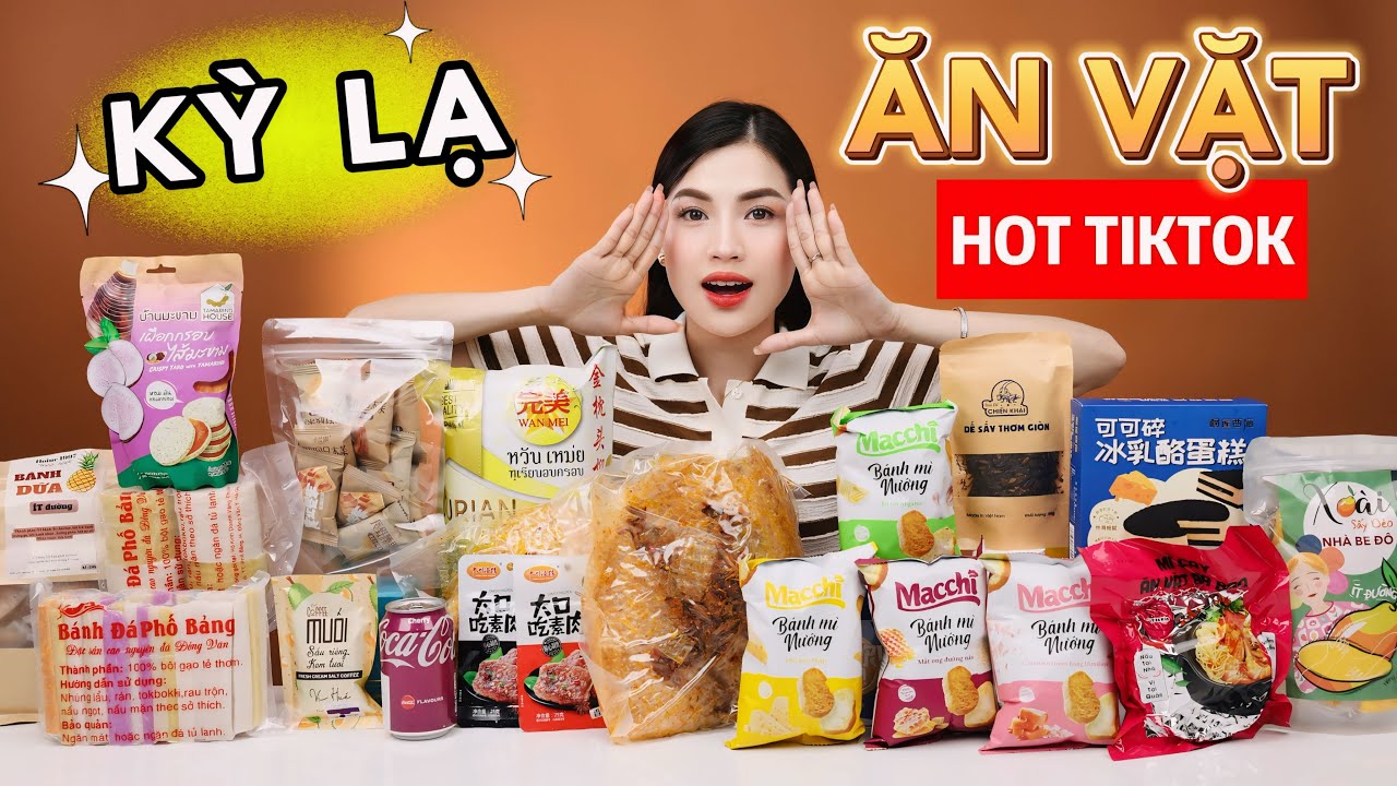 [Review] ĐỒ ĂN VẶT HOT TIKTOK | CAFE SẦU RIÊNG, DẾ SẤY, COCA CHERRY, BÁNH ĐÁ, MỲ CAY BA BÁO..v.v