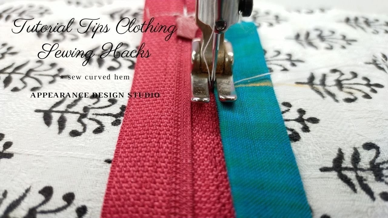 Sewing Tips for Sewing Beginners Don't miss the time to learn the Wrap Pocket Trick ⭐💕sew curved hem