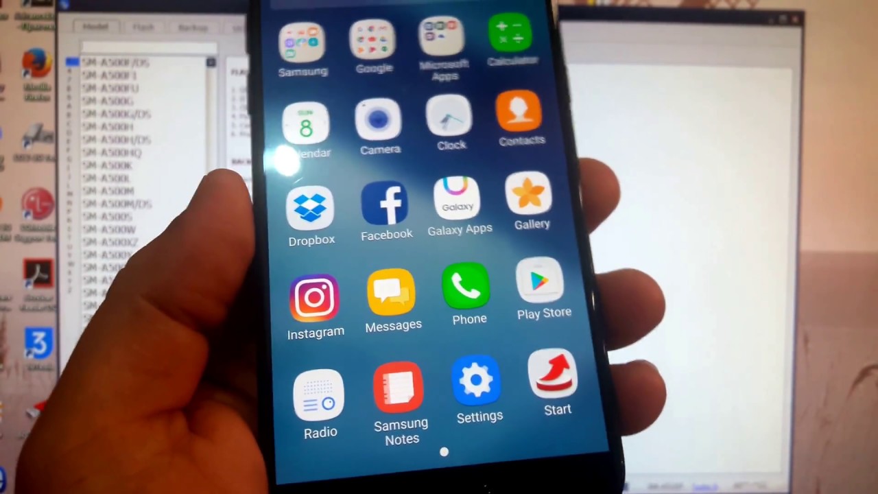 Samsung A5 2017(SM-A520F) Unlock sim network pin lock .