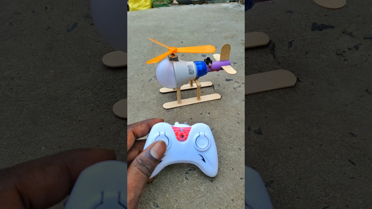how to make helicopter plastic bottle helicopter diy