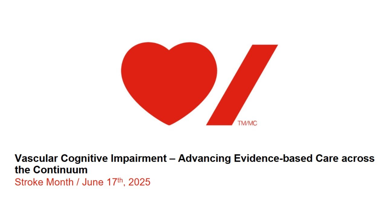 Vascular Cognitive Impairment &ndash; Advancing Evidence-based Care across the Continuum