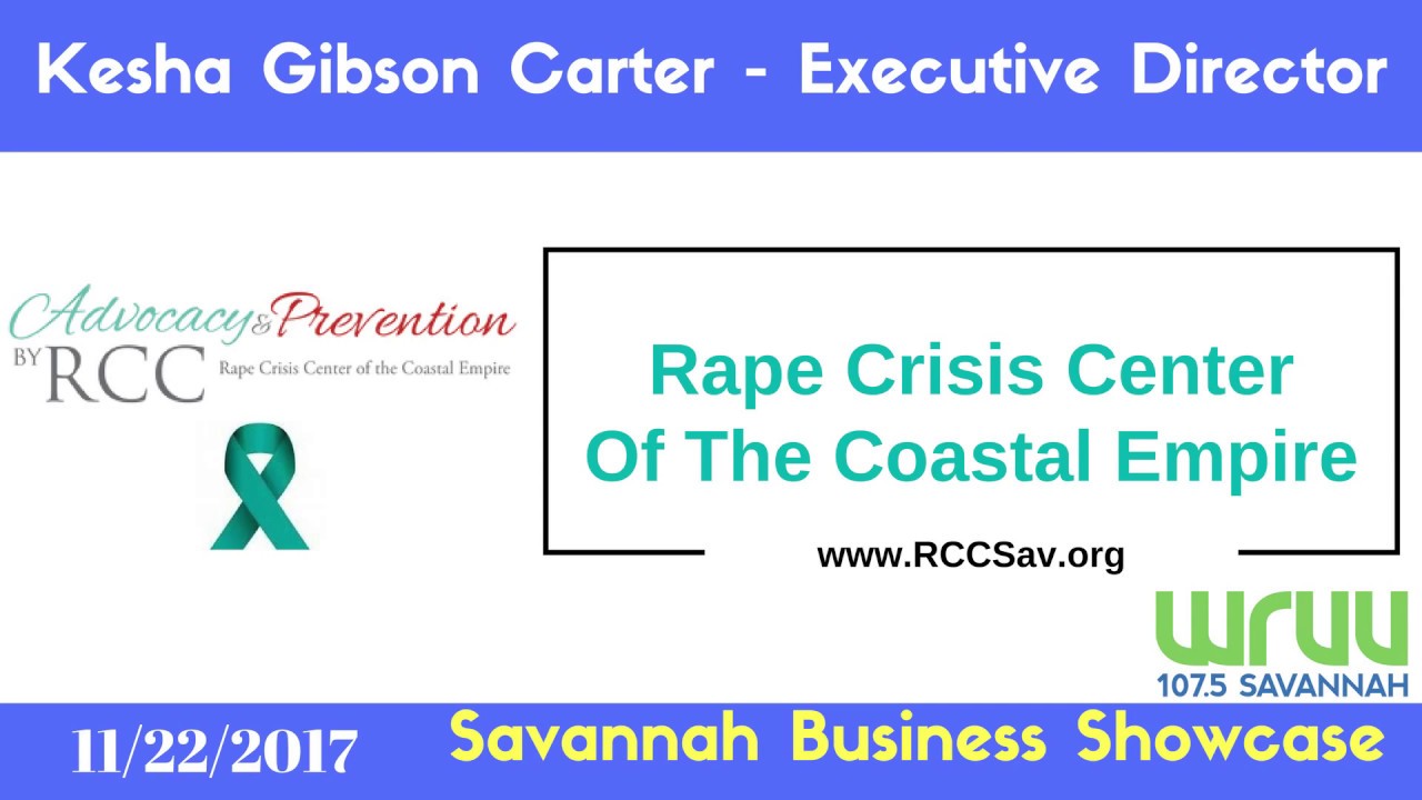 Kesha Gibson Carter of the Rape Crisis Center of The Coastal Empire
