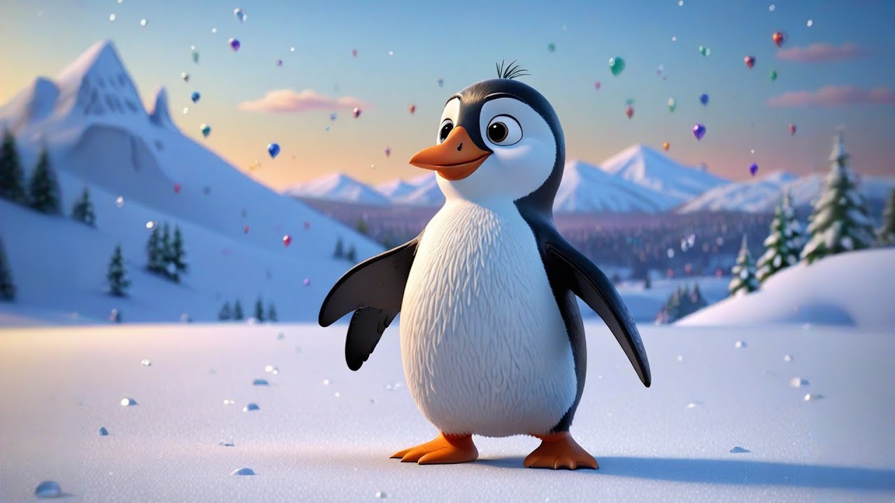 The Penguin Who Wore Boots 🐧👢 | Funny Penguin Song for Kids | Preschool Learning Video