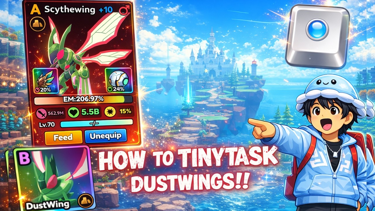 INFINITE DUSTWING FARM!!! [Catch a Monster]