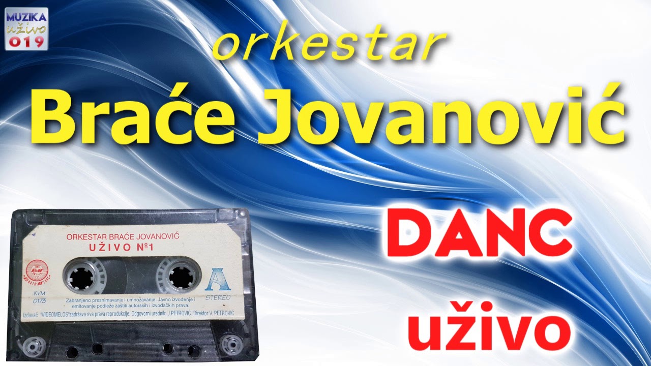 Orkestar Brace Jovanovic - Danc UZIVO sa kasete // MuzikaUzivo019