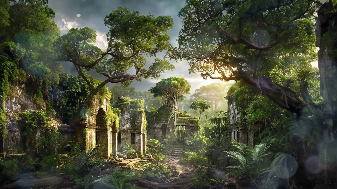Calming sounds of the jungle for 7 hours 😌
