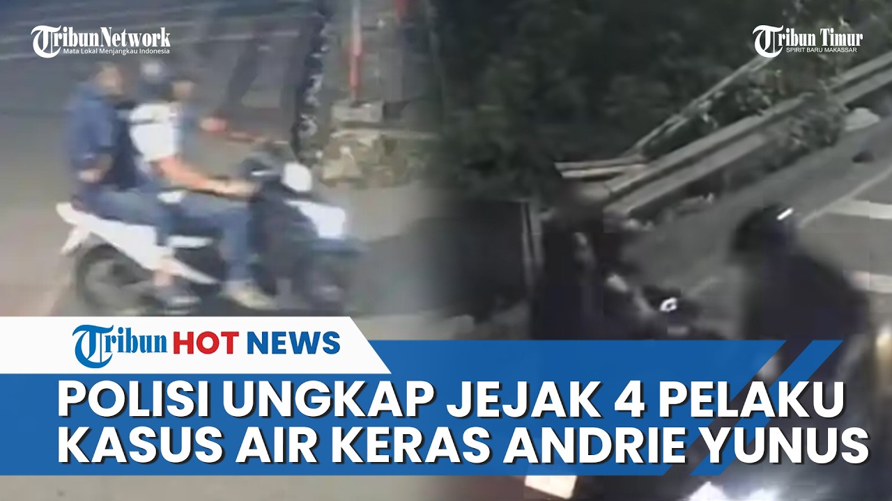Polisi Petakan Pergerakan Pelaku Penyiraman Air Keras Andrie Yunus Lewat CCTV