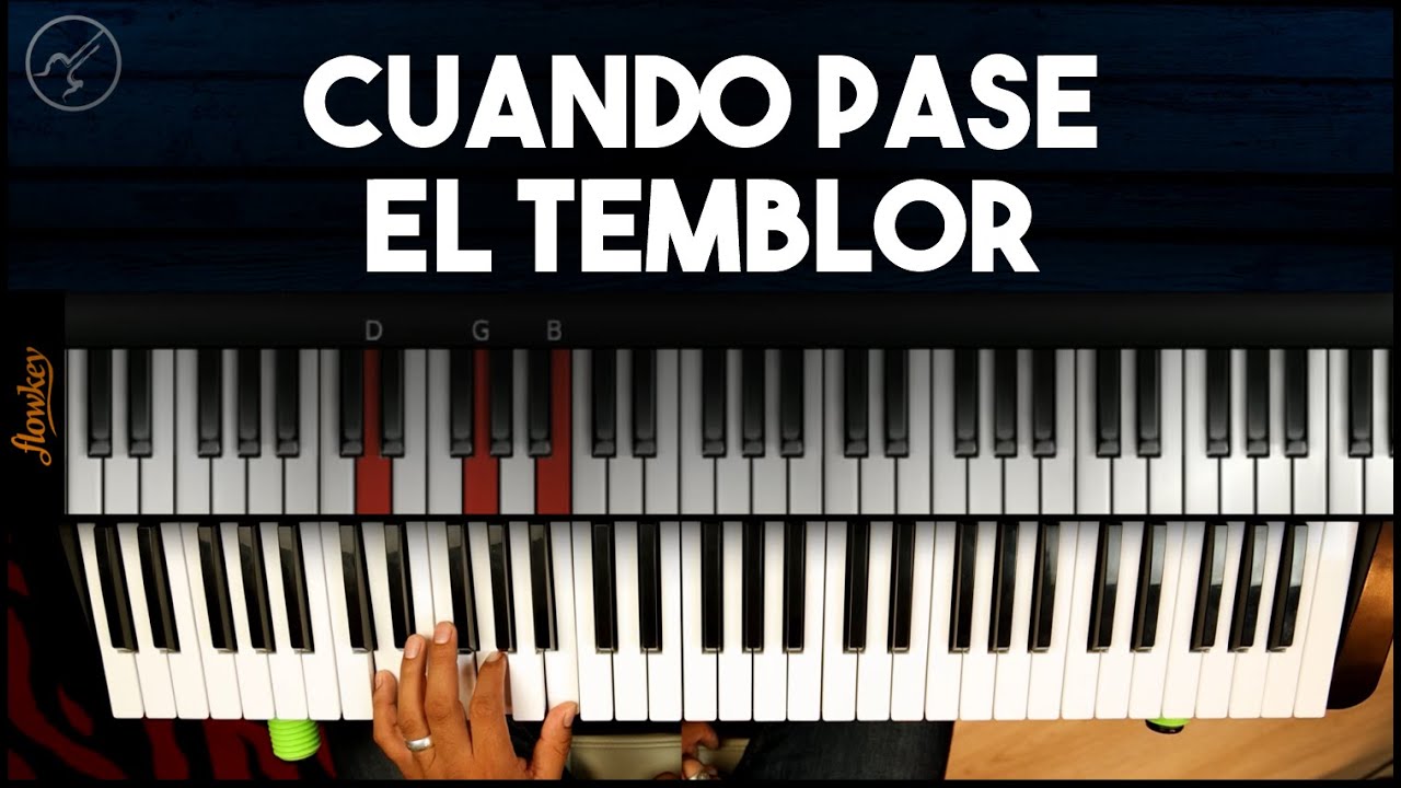 Cuando Pase El Temblor - Soda Stereo Tutorial | Notas Musicales CLASES DE PIANO