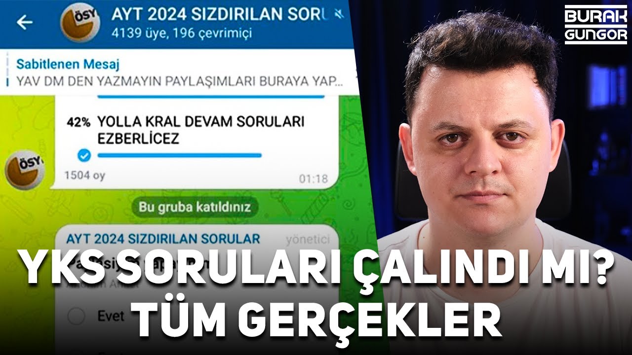 YKS Soruları Çalındı İddiaları - Sorular Gerçekten Satıldı mı?
