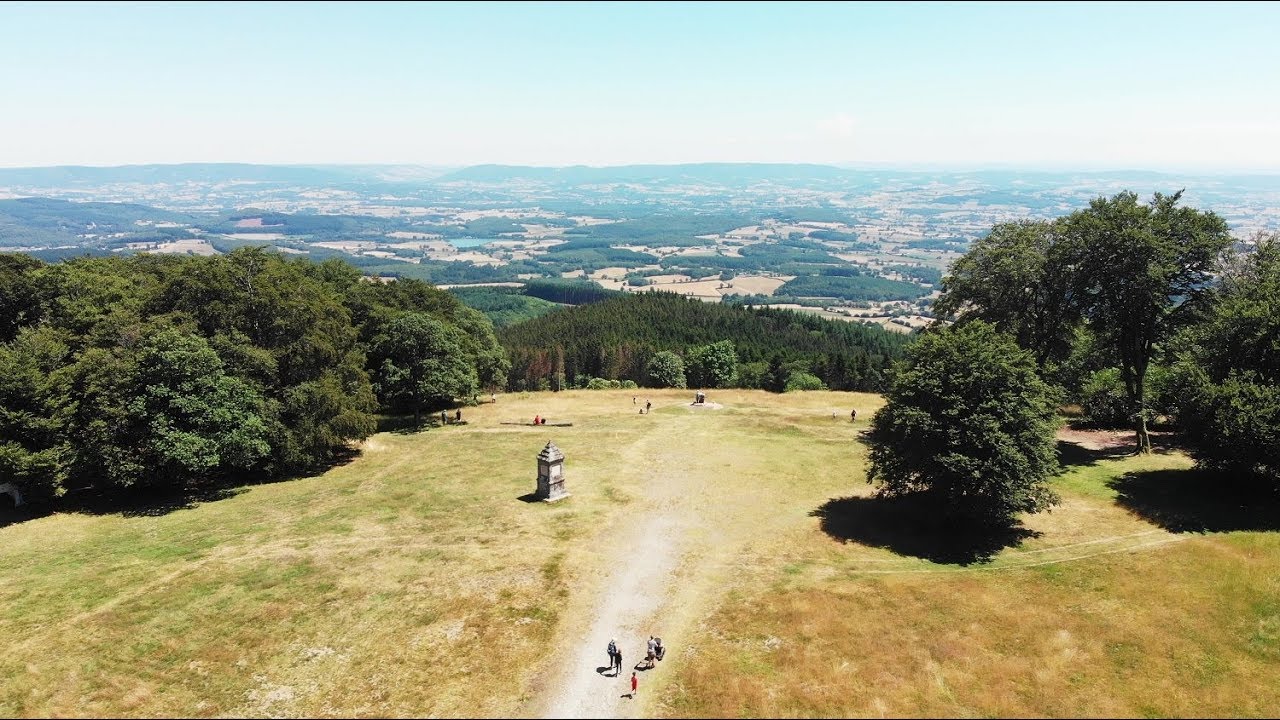 Bibracte, Mont Beuvray (drone video)