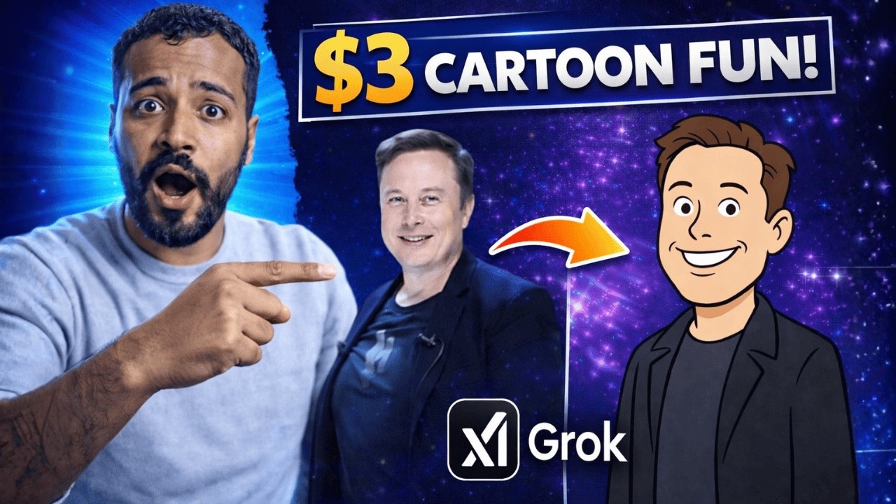 Cartoonize Your Photos for $3 With Grok AI