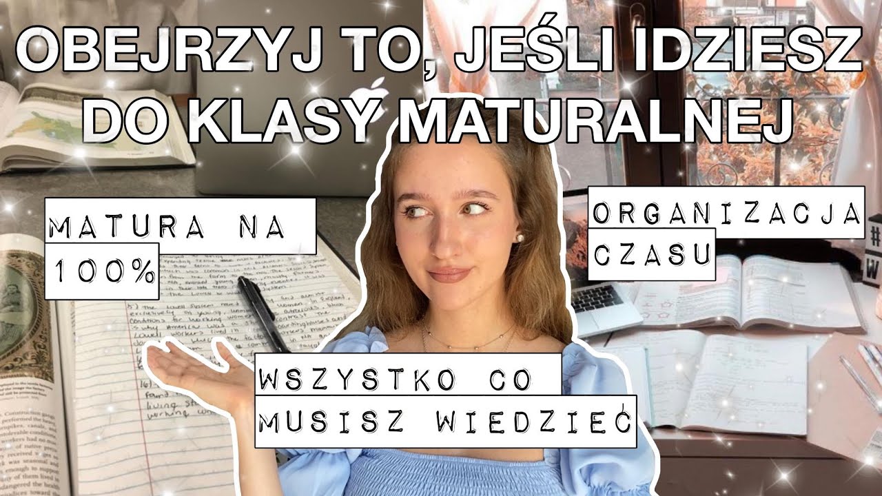 BACK TO SCHOOL #1: CENNE RADY DLA MATURZYSTÓW 2022 *organizacja czasu, jak się uczyć do matury?*