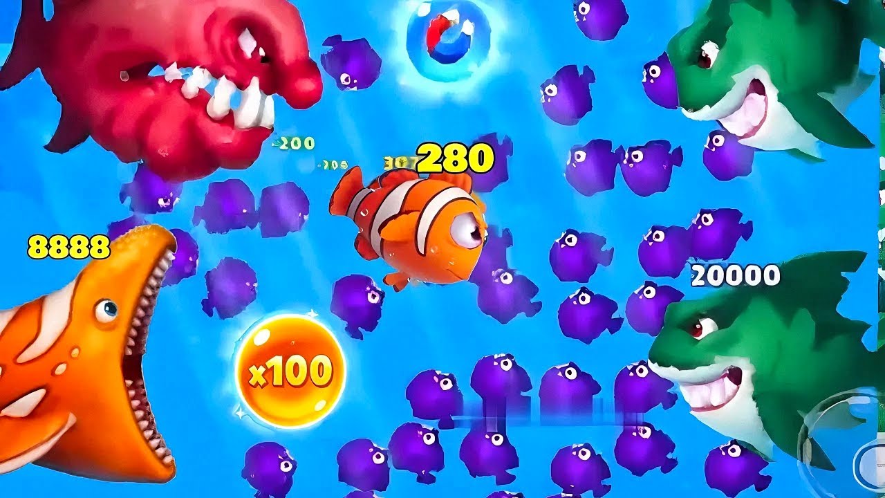 Fishdom 🐟 Monster Fish Attack 😯 Help The Fishdom 🐠 Fishdom Ads Update Wow 😳