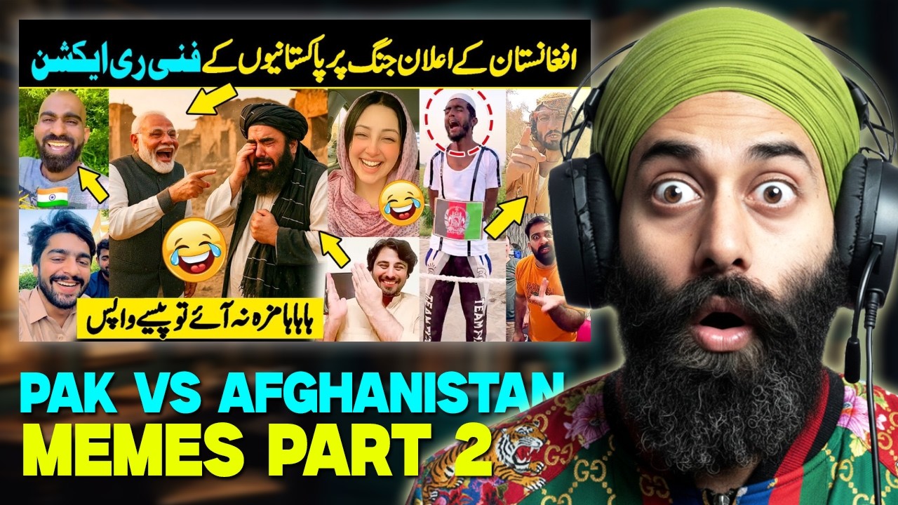Pakistan vs Afghanistan War (Part 2) Pakistani People Funny Reaction | Viral Public Response 2026
