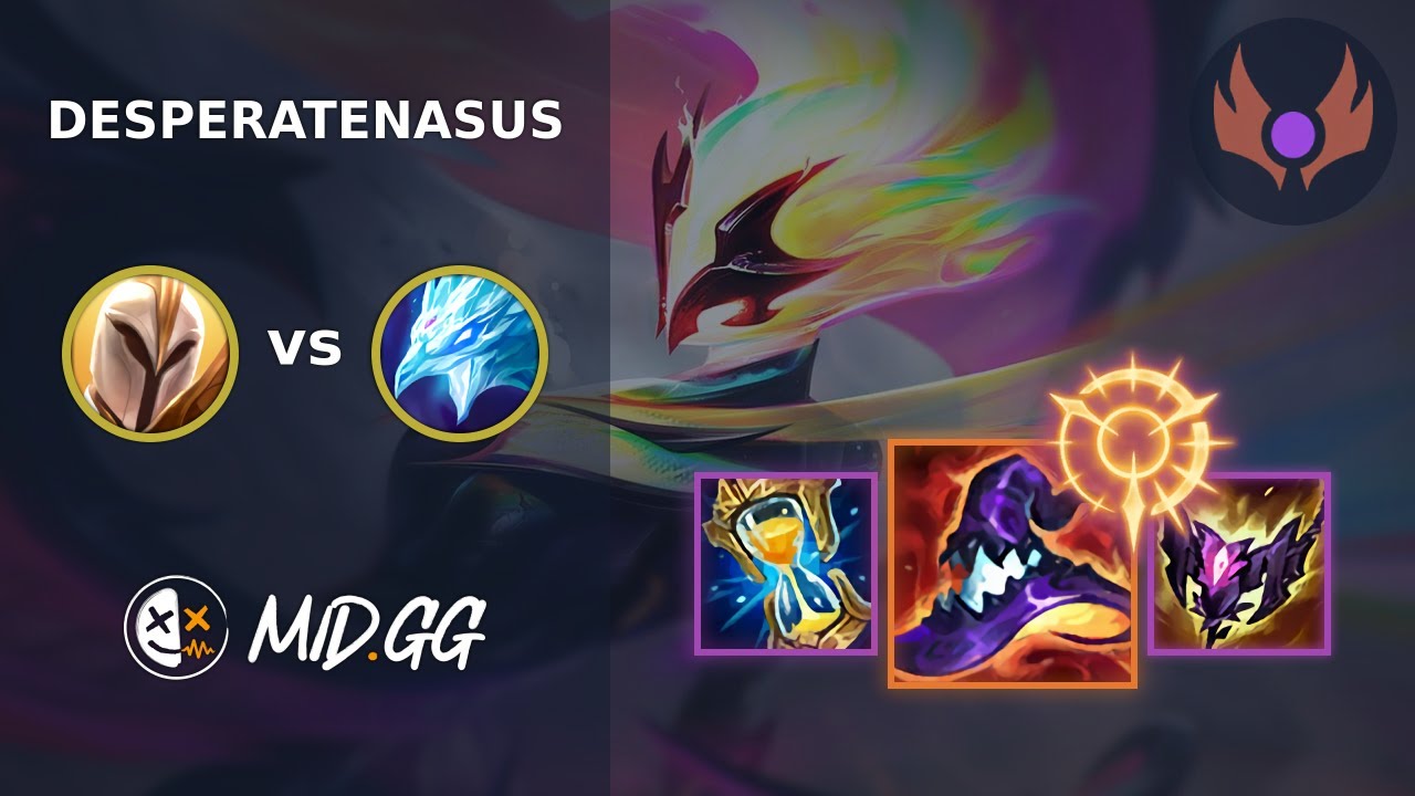 MID.GG: [ DesperateNasus ] Kayle MID vs Anivia | EUNE MASTER | LOL Season 2025