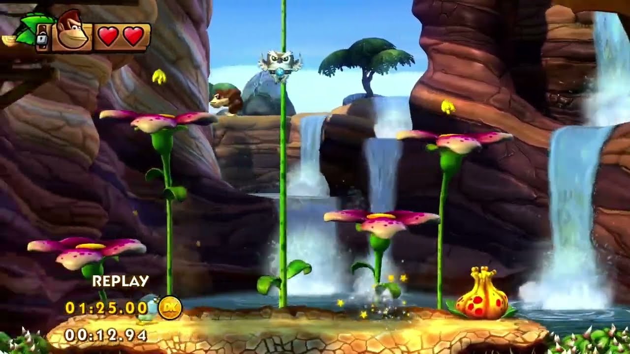 [WR] DKCTF (Original Mode) | 3-2 Baobab Bonanza in 1:04.92