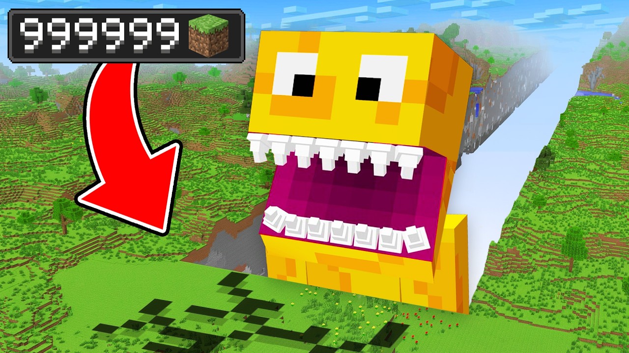 TROLLEÉ a MI AMIGA COMIÉNDOME su MUNDO en Minecraft!