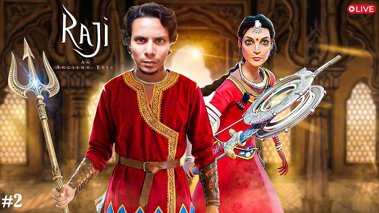 🔴Full Indian Vibe in This Game - Raji: An Ancient Epic 🔥 | Hindi Gaming Live [Part 2]