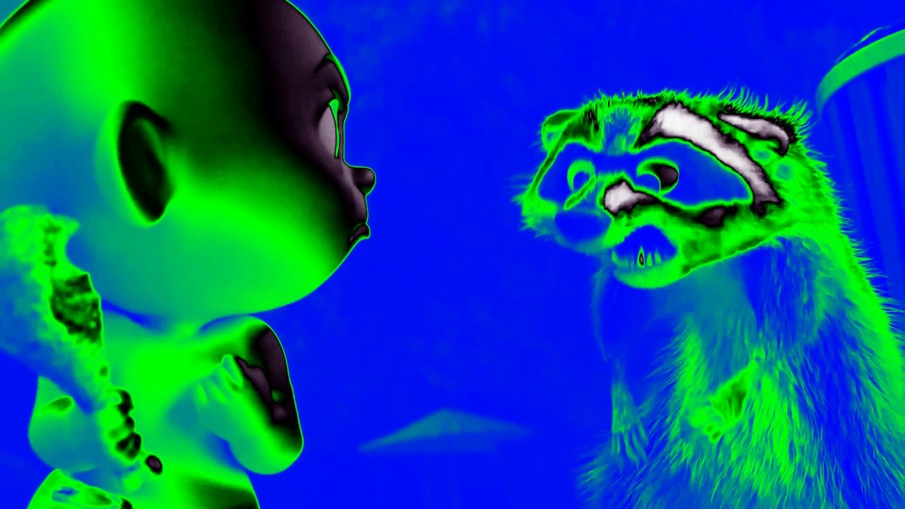 Jack Jack vs Raccoon | Incredible 2 | Powered by:  Gamavision Csupo Effects