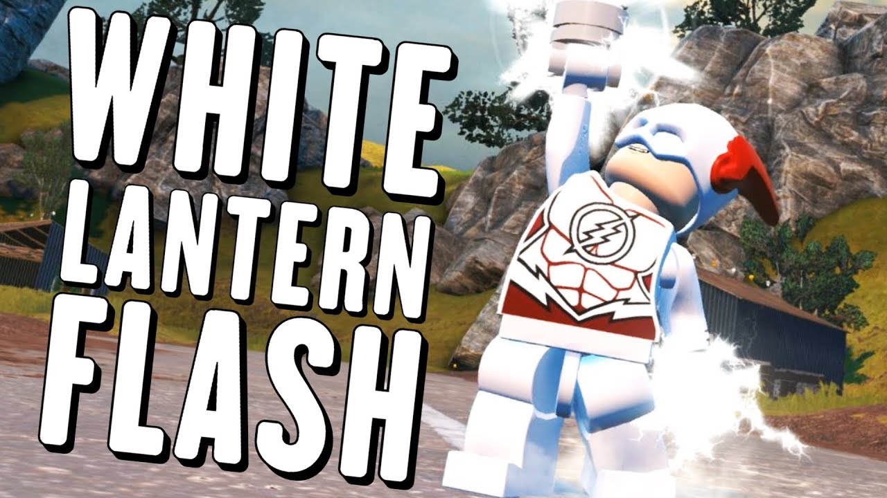 LEGO DC Super Villains Customs - White Lantern Flash