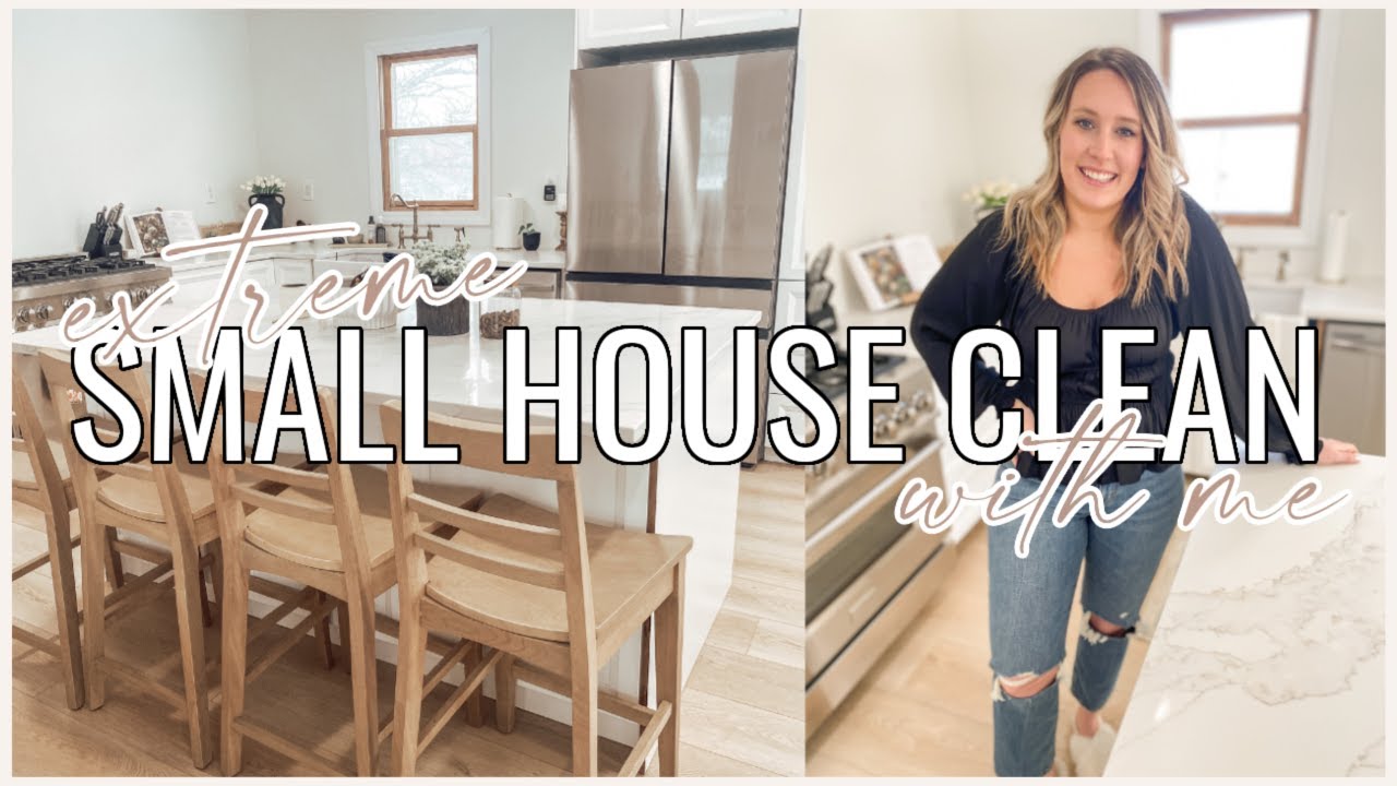 EXTREME CLEANING & ORGANIZING MY SMALL HOUSE | CLEANING MOTIVATION 2023