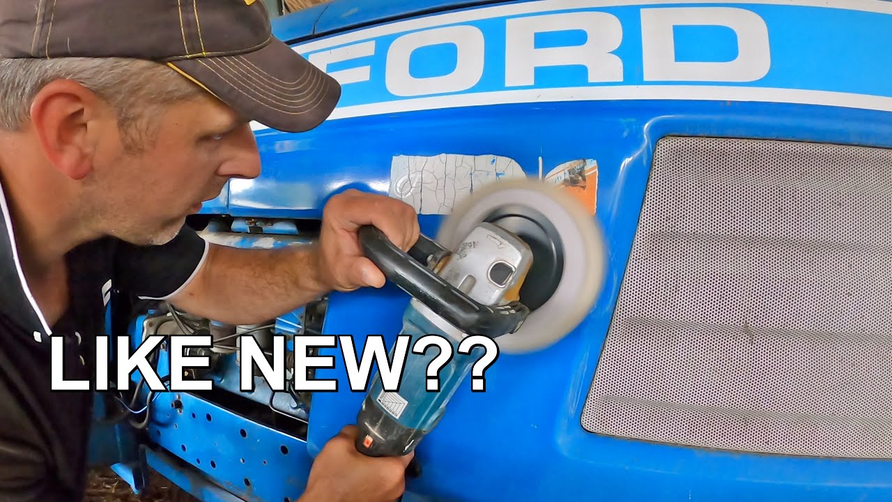 WILL THE FORD TW25 PAINT TAKE A POLISH??