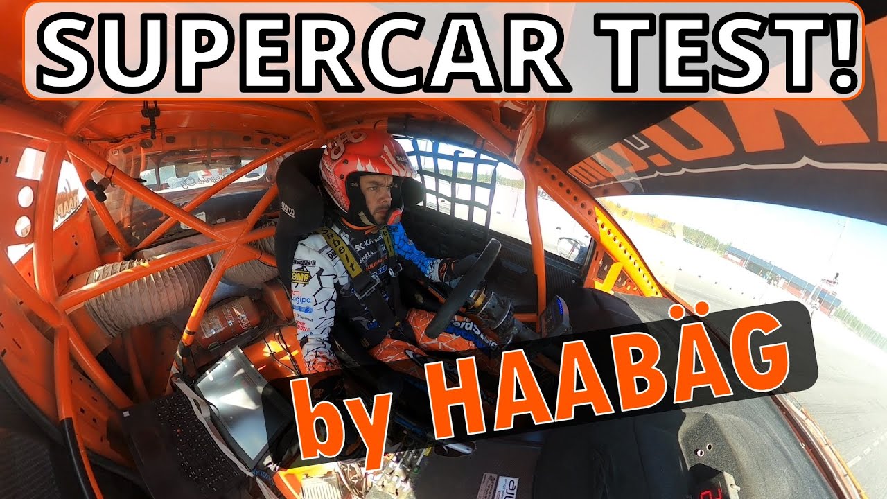 || HRX Supercar test, Jalasjärvi || Vlog by [HAABÄG]