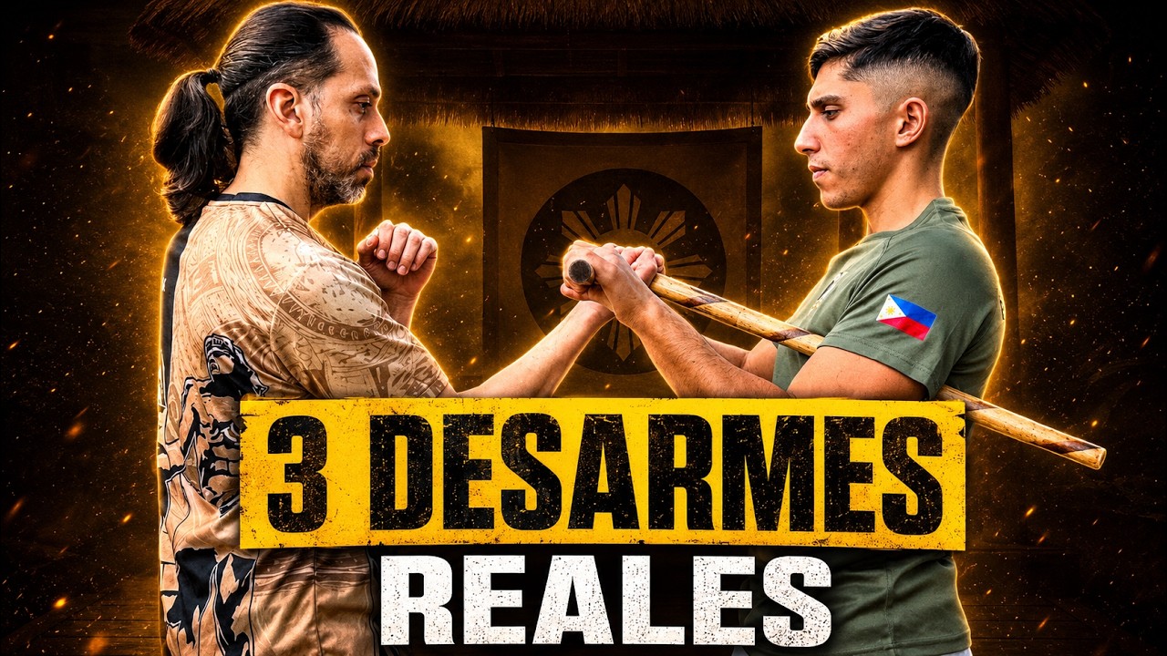 3 desarmes básicos en Kali Filipino que todo principiante debe conocer