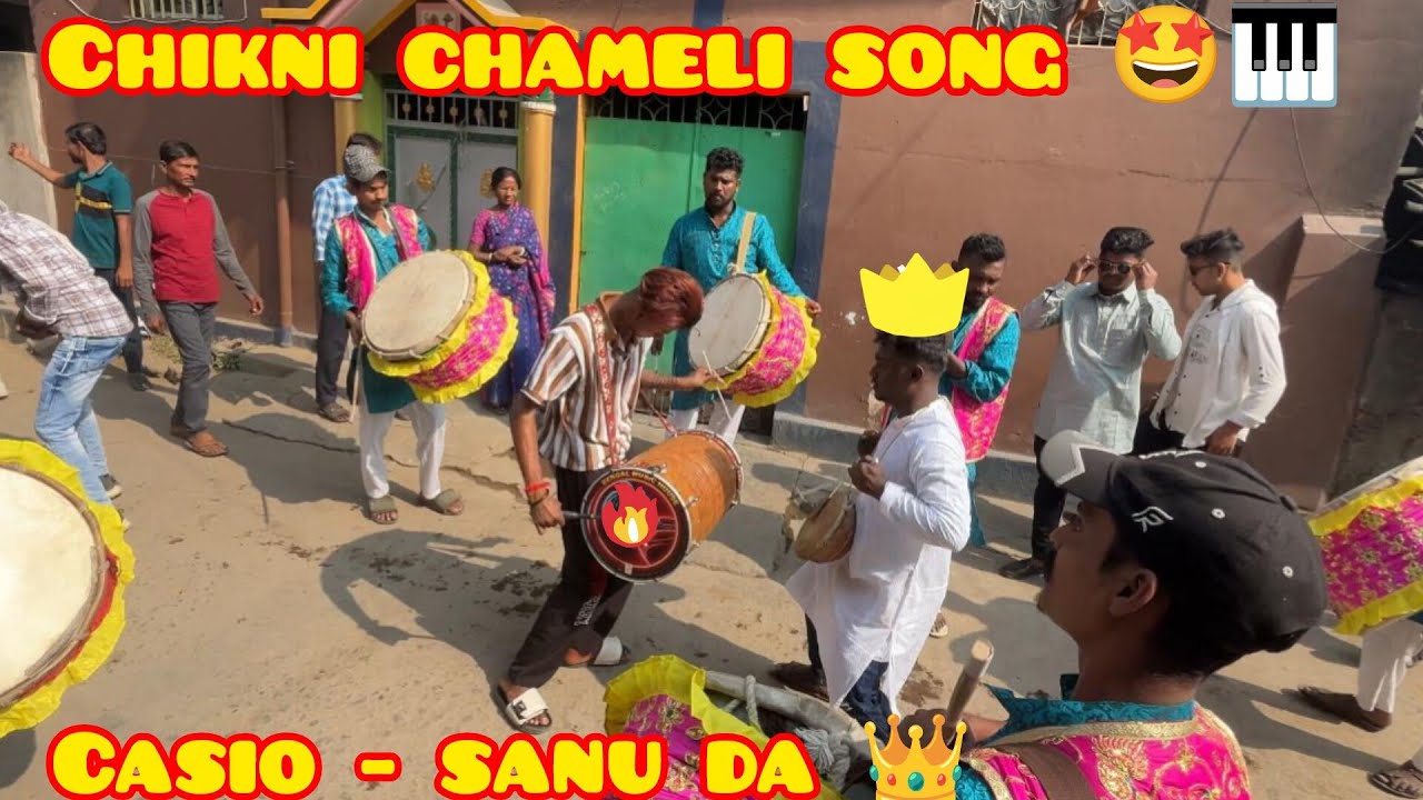 🔥🎹 CHIKNI CHAMELI 👀 MUSIC PLAYING 🎵 || 🤩👑 SHIBAJEE DANKA 👑🤩 || 😍 2K26 😍 MATIYARI SARASWATI PUJA 👀🔥