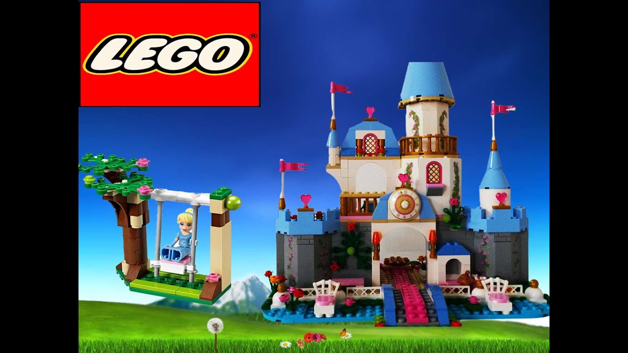 Disney Princess Cinderella Castle LEGO Blocks - Romantic Castle 41055