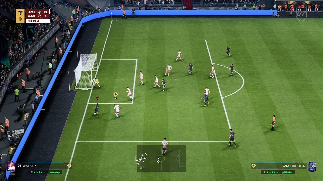 EA SPORTS F Dominate.Being tired.