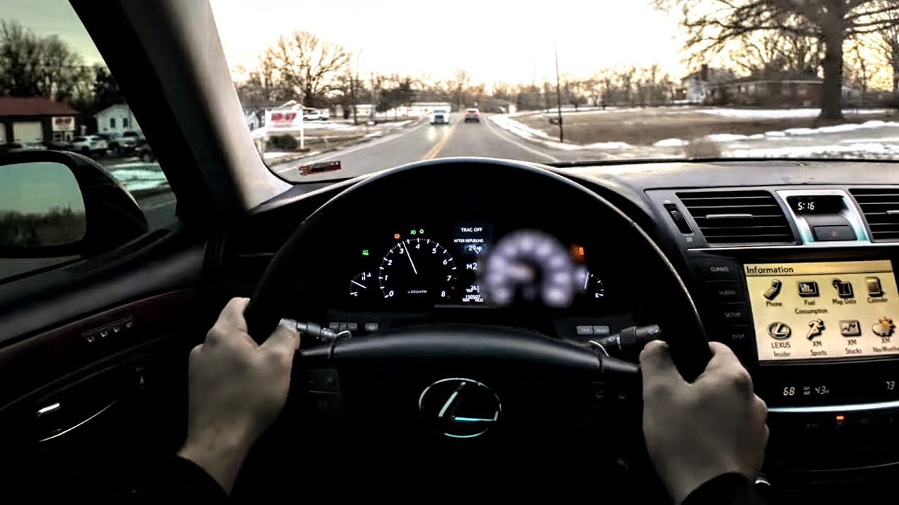 2010 Lexus LS460 Sport Quad Resonated Exhaust | 4K POV Drive