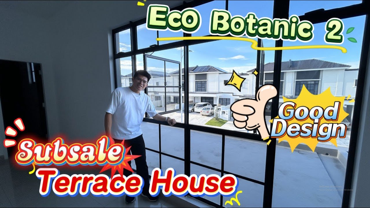 🏡 [Eco Botanic 2 Subsale Terrace Home] — Super good design is bigger than Cluster?