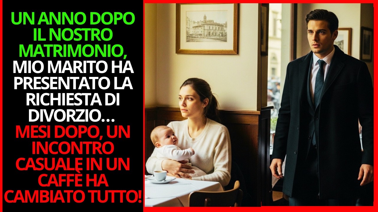 DIVORZIO DOPO UN ANNO DI MATRIMONIO… MA UN INCONTRO IN UN CAFFÈ HA SVELATO LA VERITÀ!
