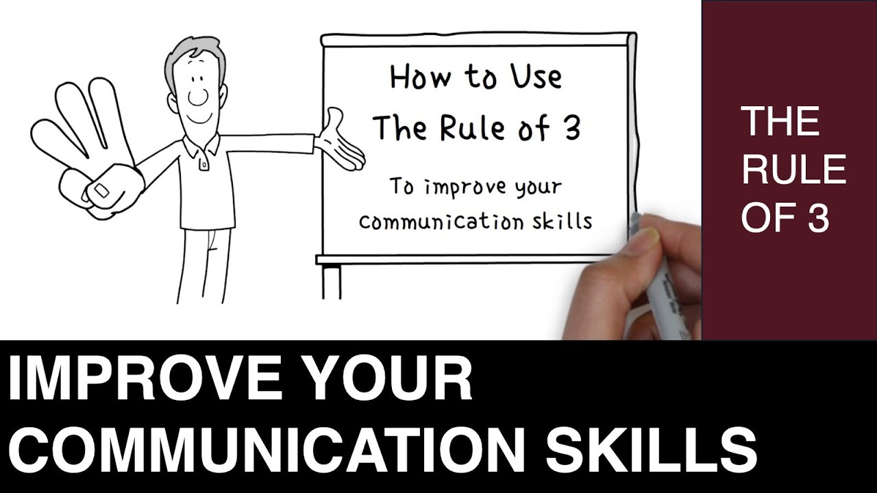 How to Use the Rule of 3 (to improve your communication skills)