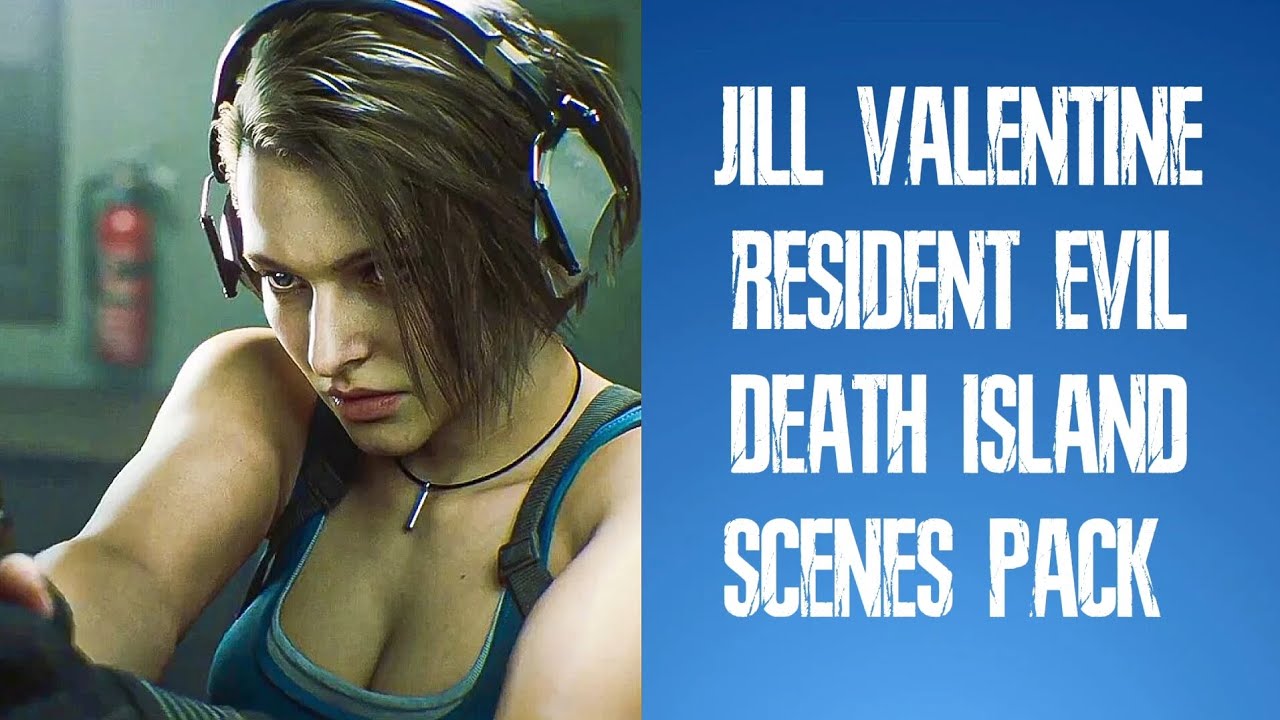 JILL VALENTINE | RESIDENT EVIL DEATH ISLAND | SCENES PACK