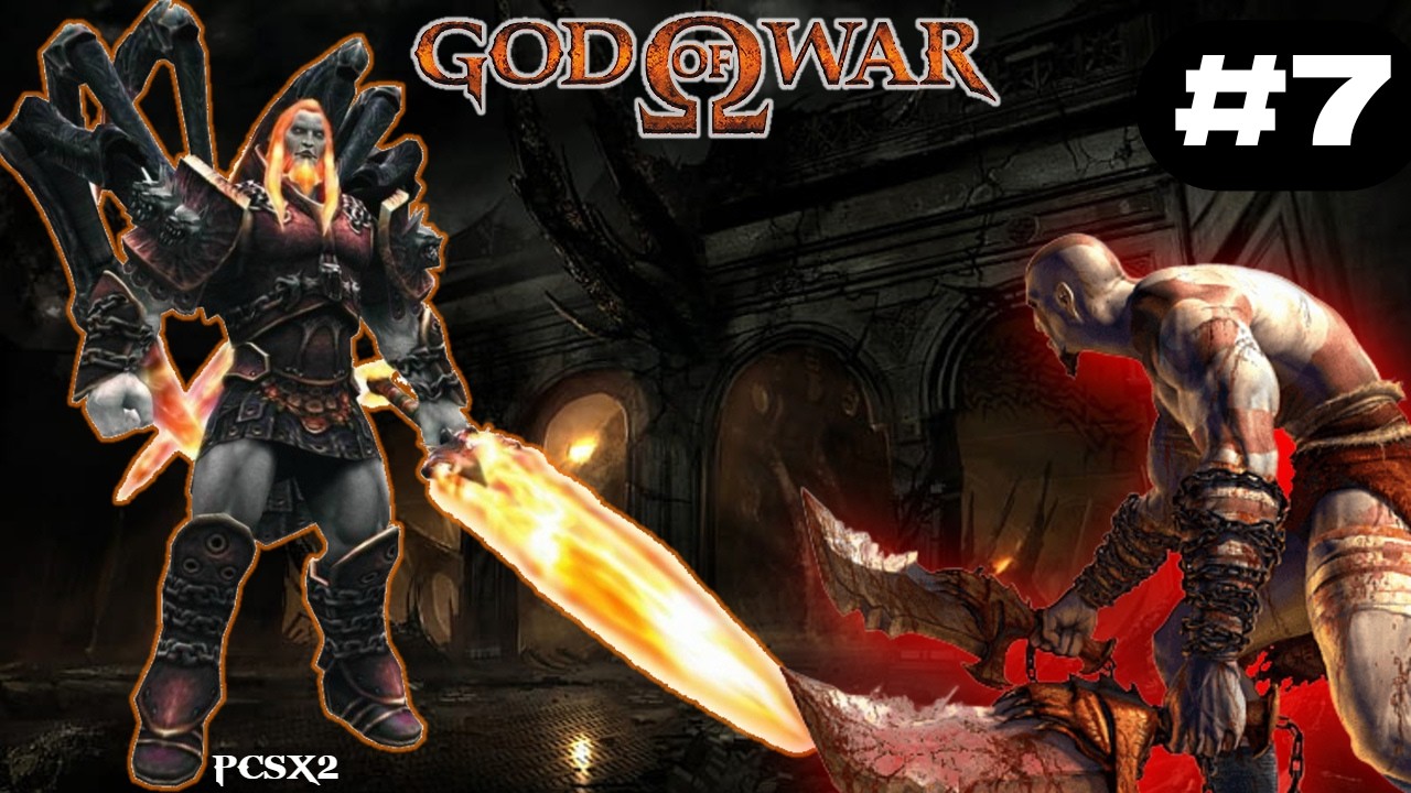 GOW 1- O BOM DE GUERRA -Pegando as Chaves Das MUSSAS e Abrindo o Cofre -PS2 PCSX2