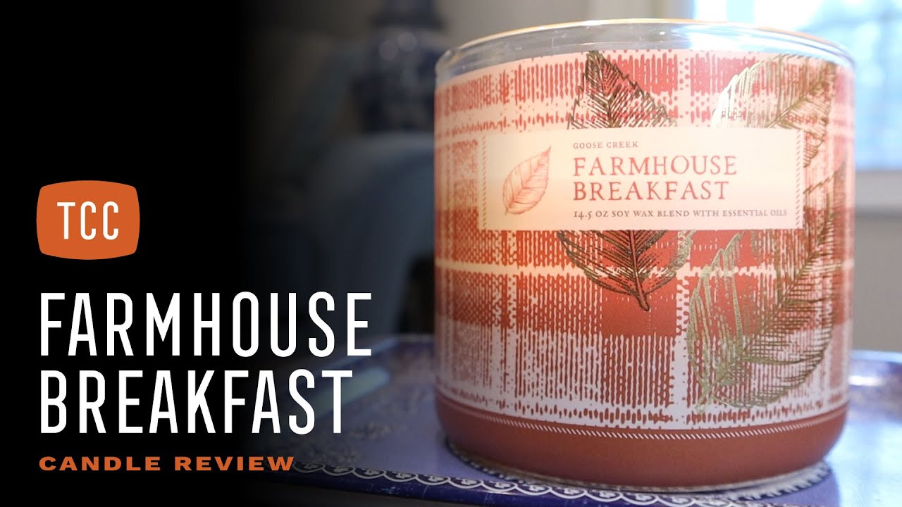 Farmhouse Breakfast Candle Review – Goose Creek