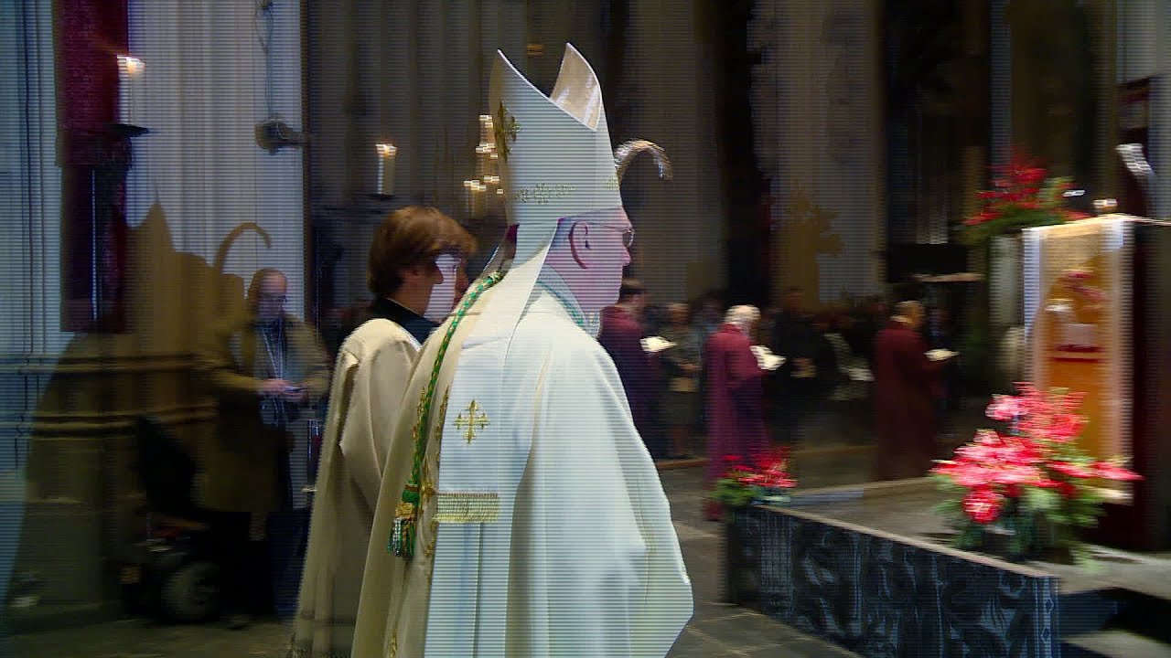 Bisschop Hurkmans van Den Bosch deed voor het laatst de nachtmis in de Sint Jan in Den Bosch