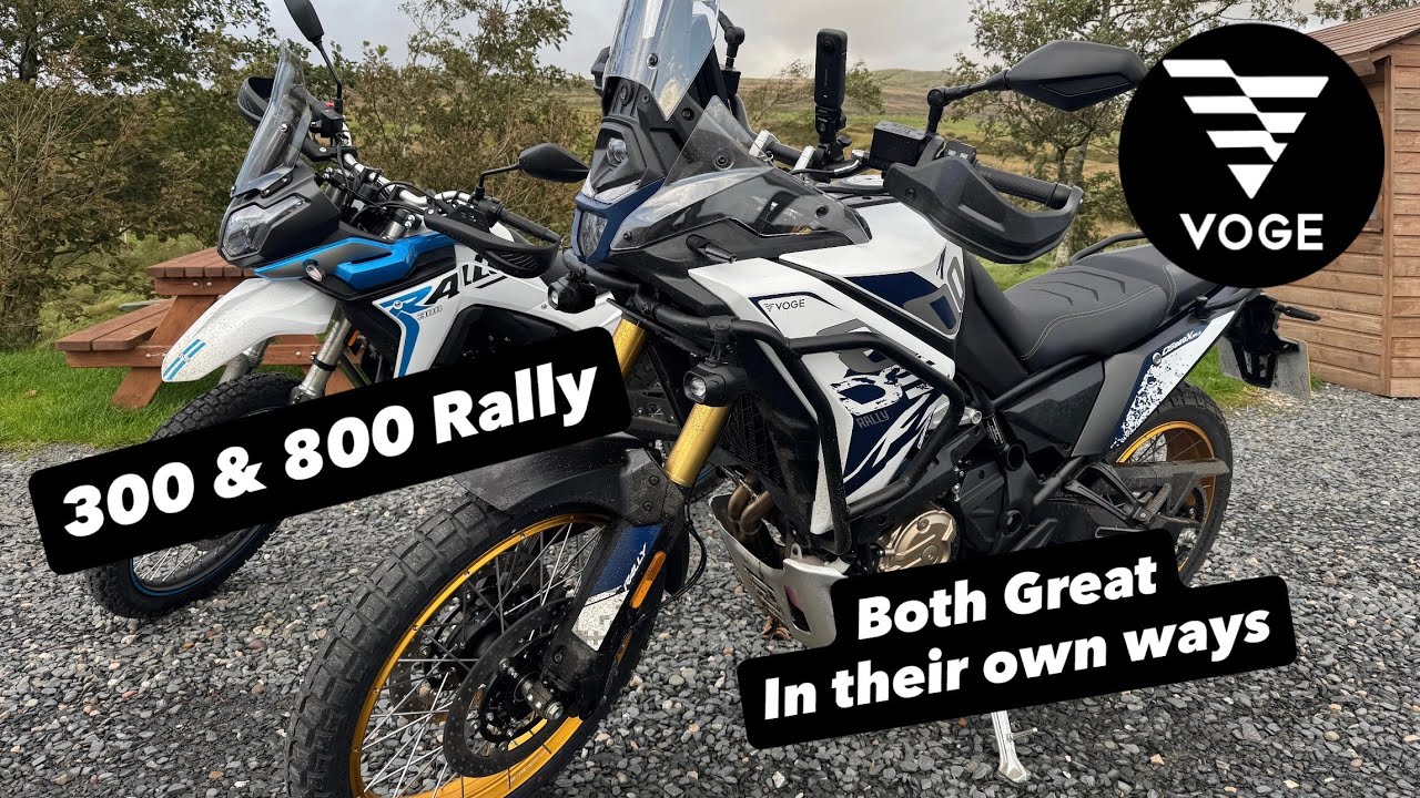 First ride together on Voge 300 Rally and DS800X Rally
