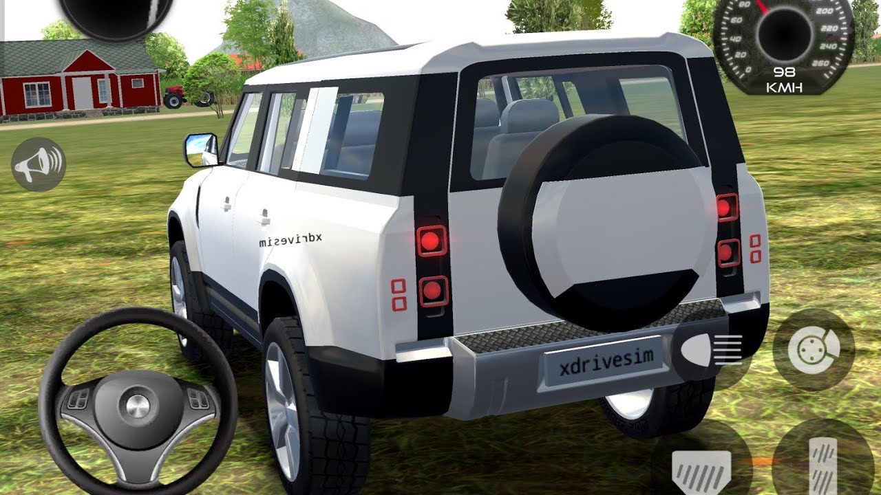 Новый внедорожник Defender 4x4 в 3D! 🏔️ Indian Cars Simulator 3D - Автомобильная игра для Android.