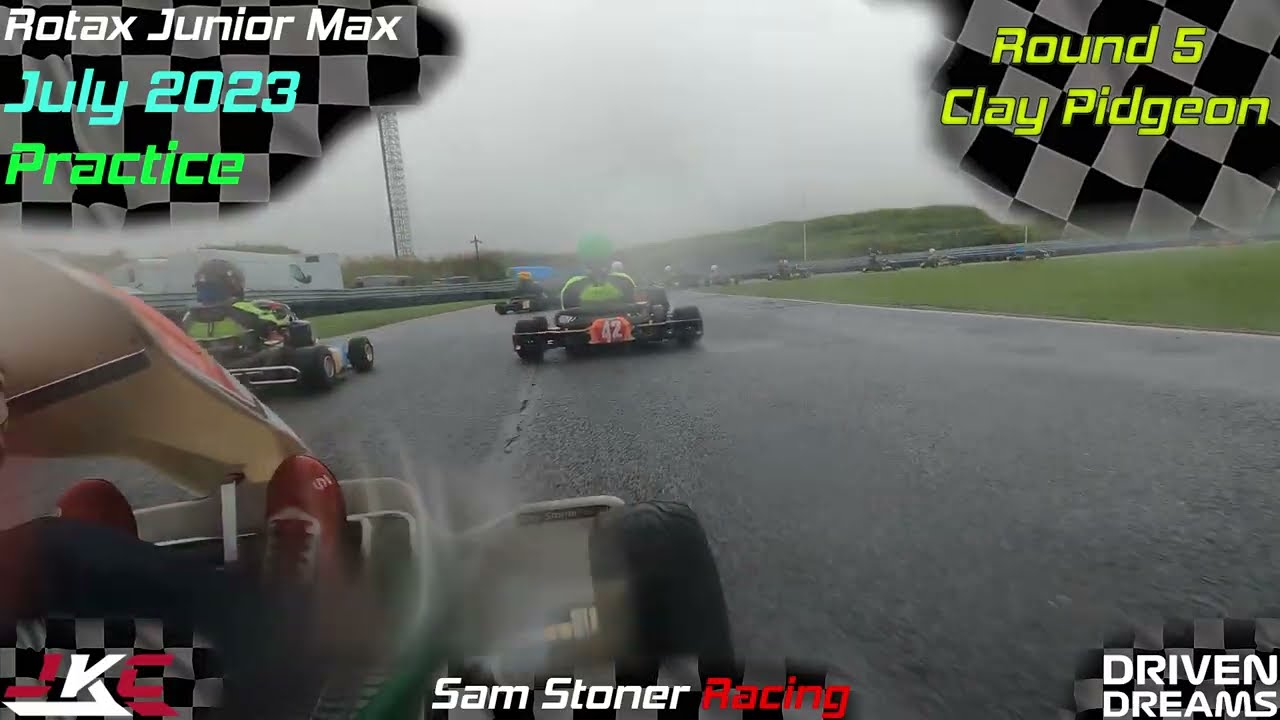 JKC Rnd.5 | Clay Pigeon | Wet Practice | Rotax Junior Max - #karting
