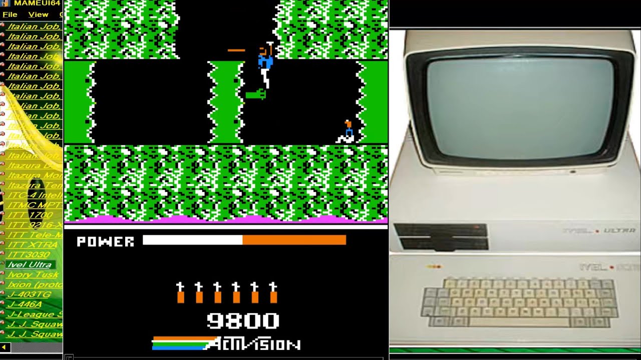 ATTRACT MODE MAME MESS IVEL ULTRA ~ Ivasim 1984 COMPUTER RELATIVE TO Z3 MACHINE BOOT START UP SCREEN