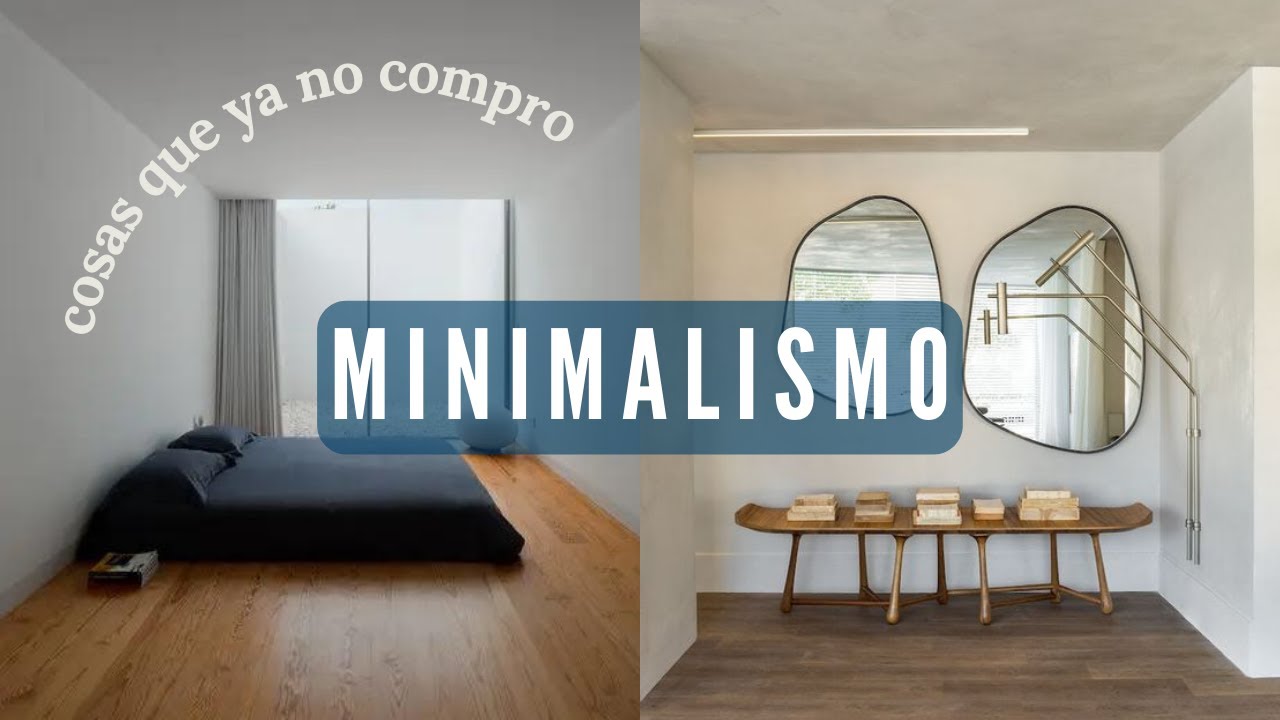 COSAS que ya no COMPRO 🛒  Minimalismo