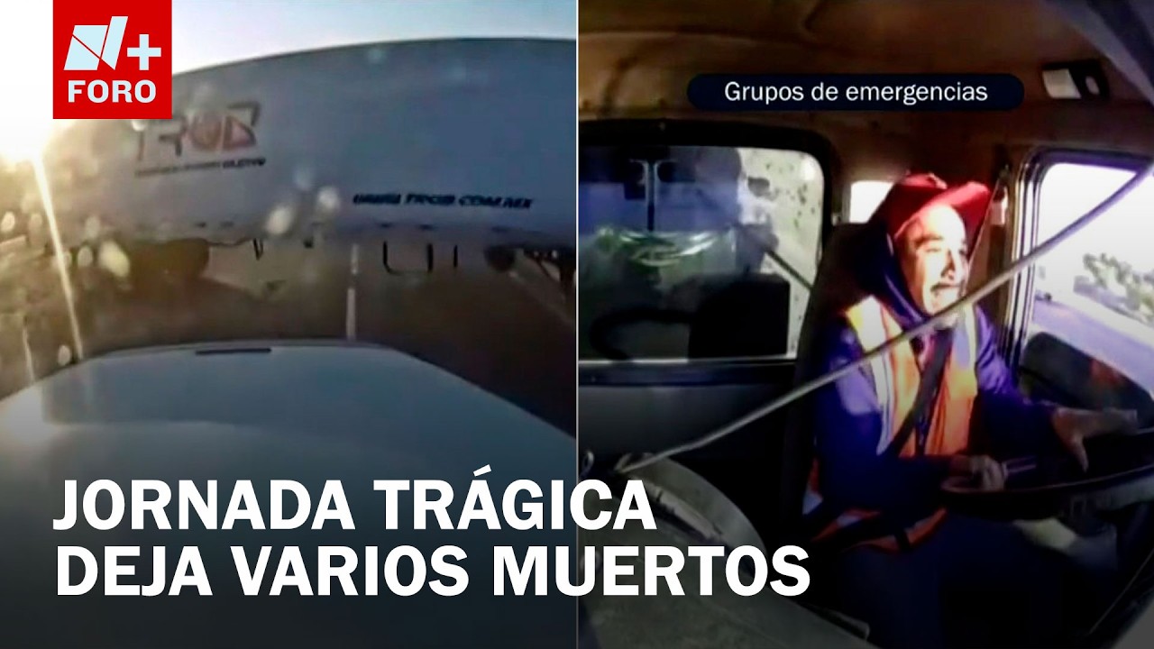 5 muertos y decenas de heridos tras racha de accidentes en carreteras de Sonora
