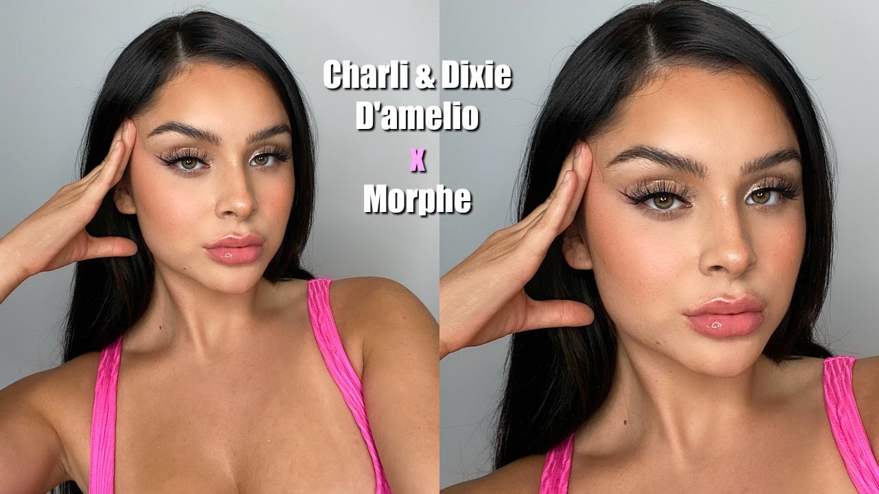Charli & Dixie MORPHE collab tutorial + review!